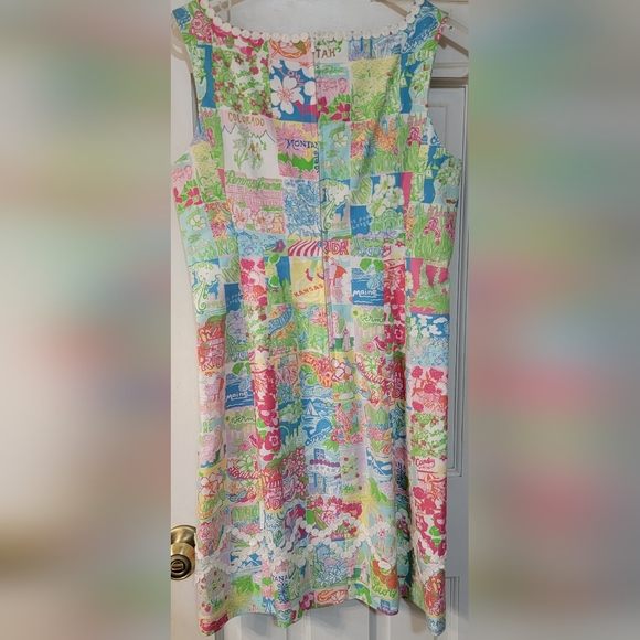 Lilly Pulitzer State of Mind Adeson Dress Size 4. In excellent condition! - Picture 7 of 7